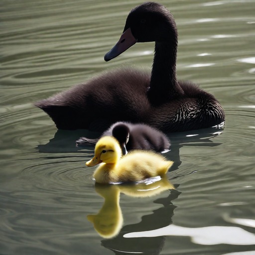 CFG++: The soft yellow duckling swam next to the sleek black swan.