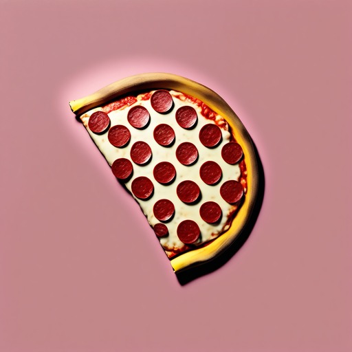 CO3: a photo of a pizza right of a banana
