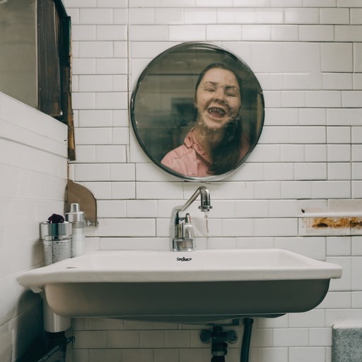 CFG++: a photo of a person and a sink